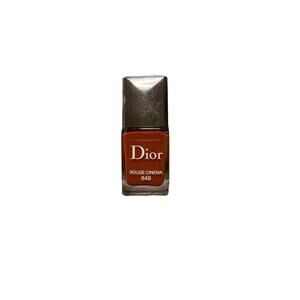 MSRP $44 Dior Vernis Nail Polish - 849 Rouge Cinema (Full Size)